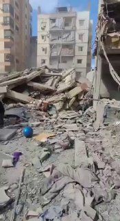 תיעוד מזירת התקיפה בדאחיה...