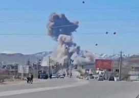 תקיפת בסיס של משמרות המהפכה בעיר באנה (Baneh), מחוז כורדיסטן...