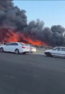 תיעוד | העיר כרג' באיראן עולה באש!!...