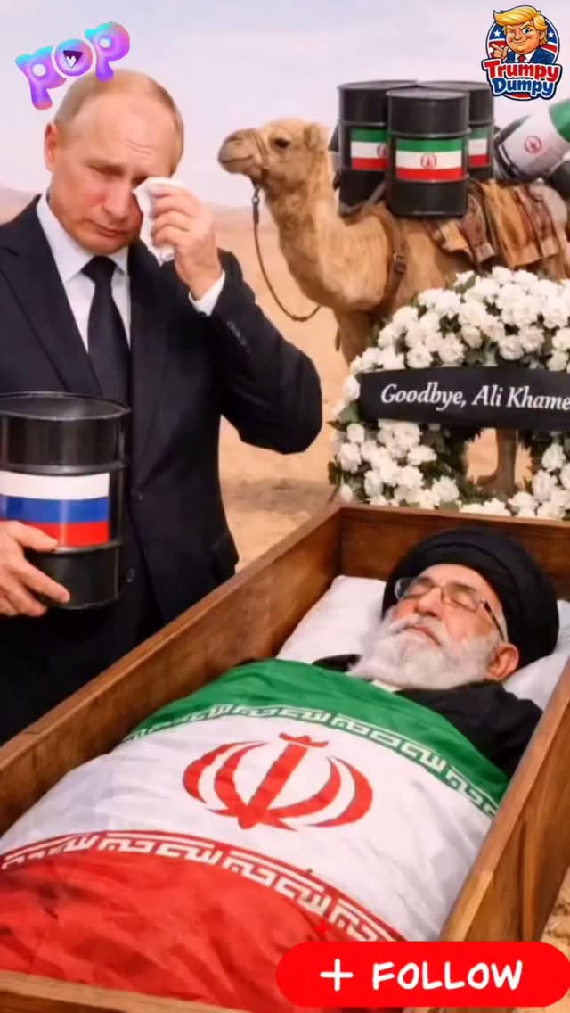 עוד סרטוני AI מצחיקים על חיסול עלי חמינאי...