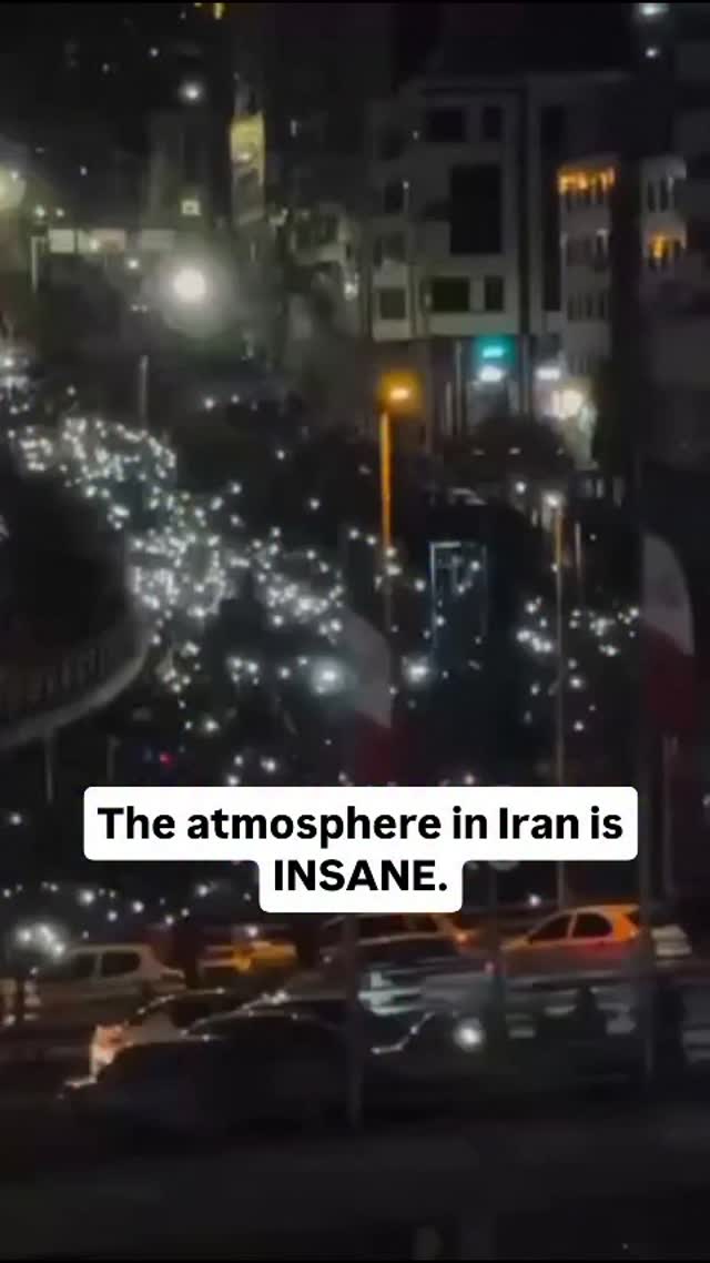 האווירה באיראן מטורפת....