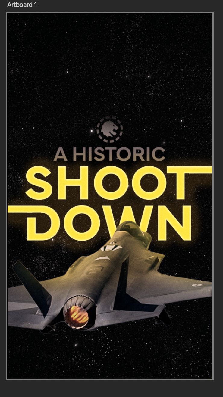 🎥צפה: צילום מהפלת מטוס קרב יאק -130 איראני על ידי מטוס קרב...