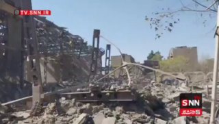 תיעוד | הרס רב בטהרן...