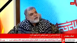 בכיר משמרות המהפכה בראיון לטלווזיה האיראנית, מאיים על אזרחי...
