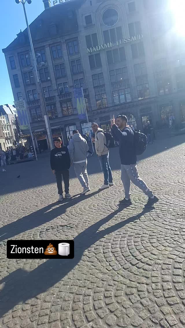 ישראלים מותקפים על ידי מוסלמים באמסטרדם...