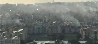 כך נראית ביירות בשעות האחרונות....