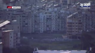 תיעוד נוסף מהתקיפה בדאחיה בביירות, הערב...