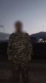 חייל איראני במחוז לורסתאן טוען כי המפקדים נטשו את עמדותיהם...