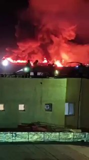 דיווח על תקיפה במטה חברת KBR האמריקאית במתחם הנפט אל־ברג'סיה...