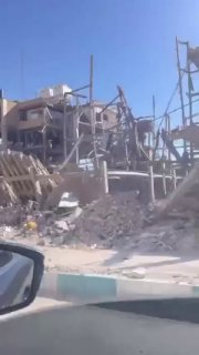 תיעוד | הרס רב ברחוב ראשיד יסמי בטהרן...