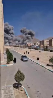 בסיס הכשרה ואימונים של משמרות המהפכה במחוז איספהאן הותקף...