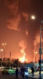 טהראן עולה באש...