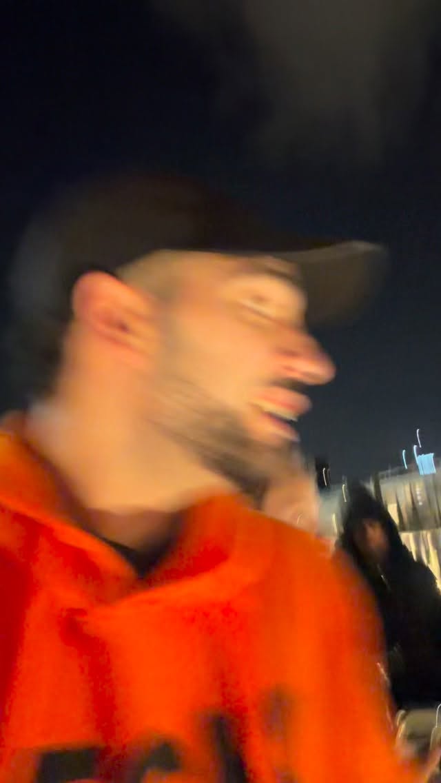 מרדכי דוד: החמוד הגיע להפגין נגד המלחמה עם איראן...