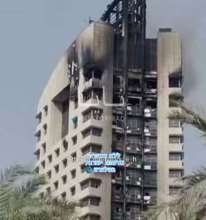 תיעוד המלון בכווית סיטי בו שוהים חיילים אמריקאיים שהופצץ...