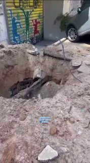 תיעוד נוסף של זירת הפגיעה בתל אביב....