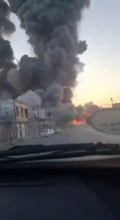 דיווחים: מטוסי קרב תקפו את מטה המשטרה באבדנאן, אילאם....