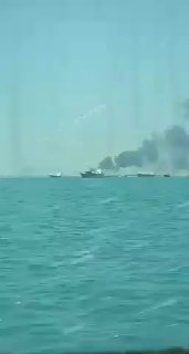 תקיפות אמריקאיות לעבר יעדים בבנדר עבאס....