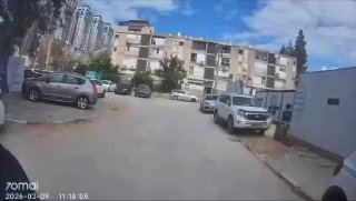 תיעוד הנפילה בבת ים...