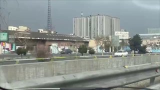 מפקדת משטרת מחוז טהרן הושמדה לחלוטין....