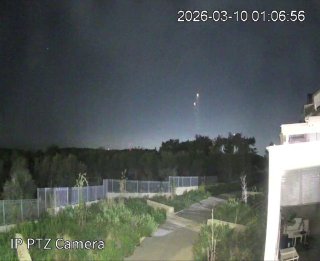 יירוטים בשמי חיפה מהמטח האחרון לעבר אזור הצפון...