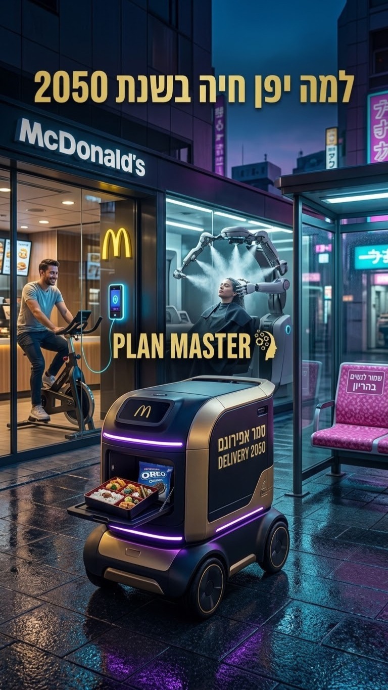 יפן כבר חיה ב-2050 והיא חושפת סודות שפשוט ידהימו אתכם....