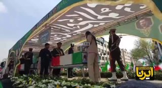 הלווית הבכירים האיראנים שחוסלו בתקיפות...