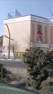 בסיס של משמרות המהפכה בטהראן שהפך לחורבות...