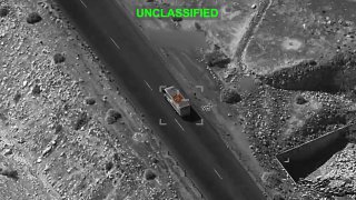 תיעוד של תקיפת משגר טילים ע"י האמריקנים....