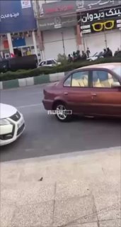 תיעוד של נוכחות כוחות משמרות המהפכה ברחובות העיר אחוואז...