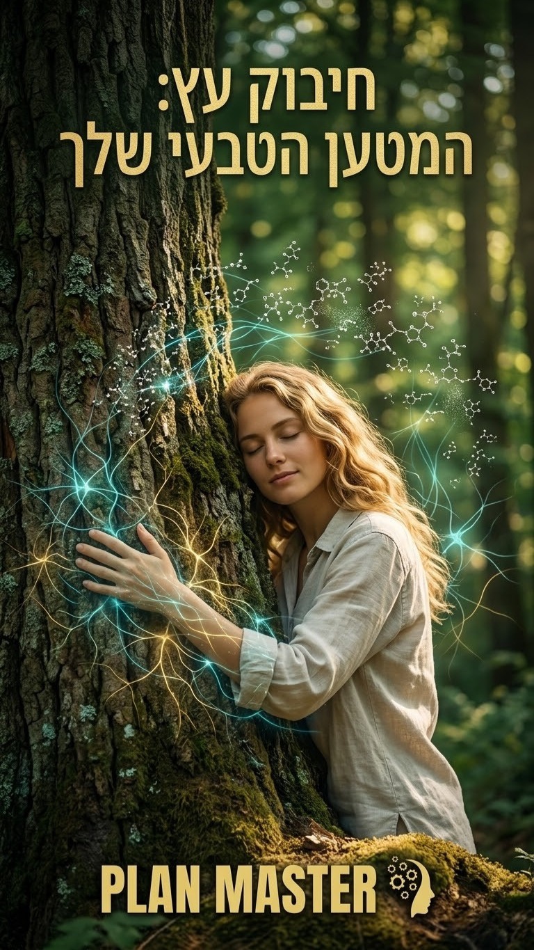 ידעתם שחיבוק עץ יכול להטעין לכם את מערכת העצבים מחדש תוך...