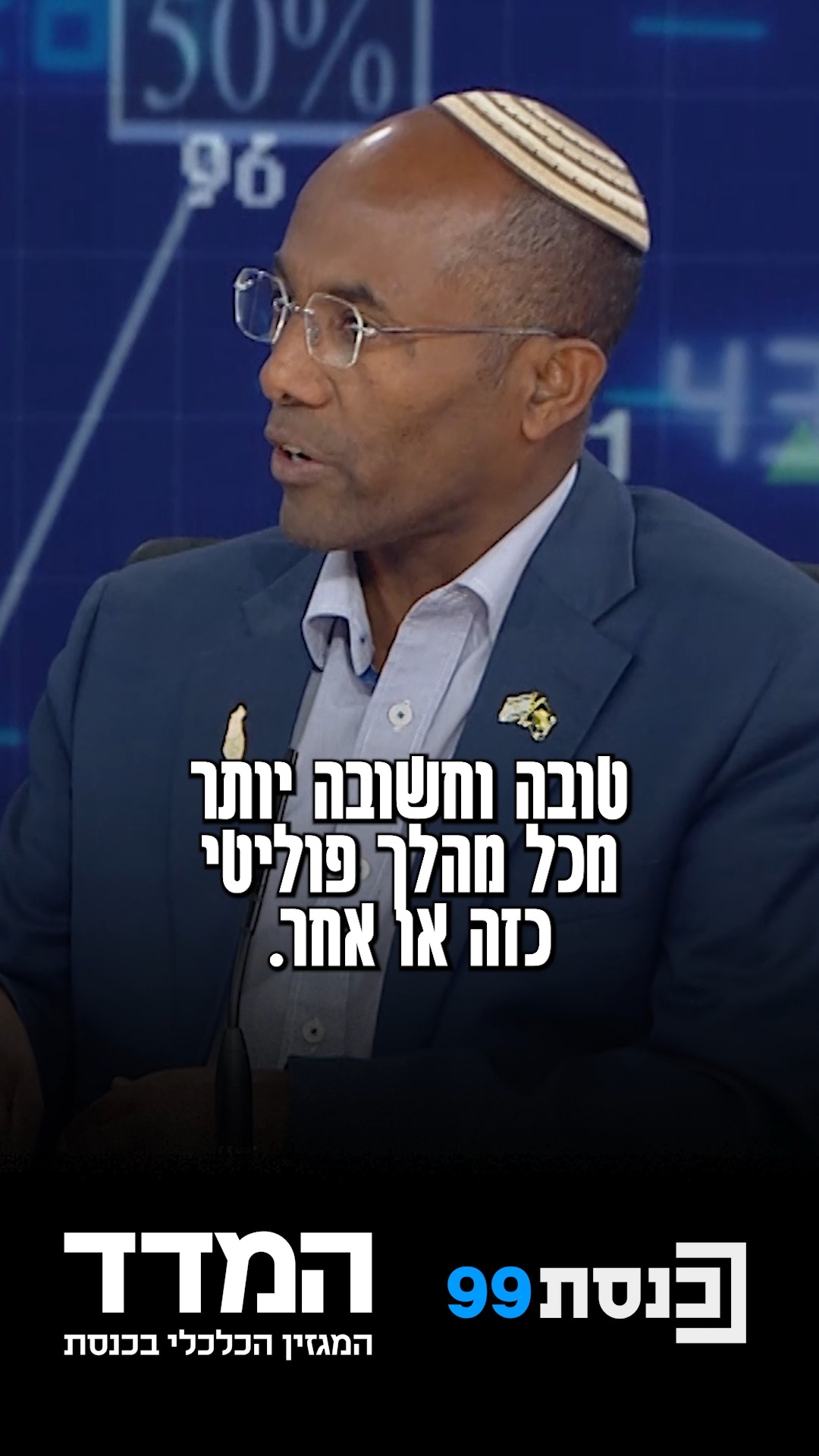 "בסוף הסקרים מראים כך וכך, אבל אנחנו מאמינים שההישגים של...