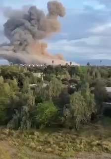איראן: תקיפה עוצמתית במיוחד על בסיס משמרות המהפכה בדזפול....