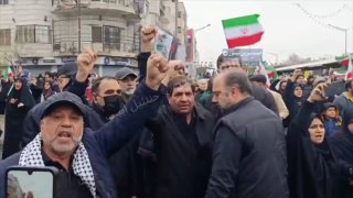 שרים איראנים ובכירים משתתפים בטקס "יום ירושלים האיראני"...