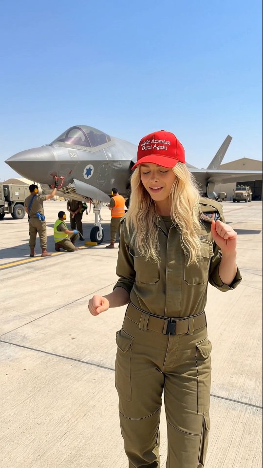 גם כאן בחיל האוויר הישראלי אנחנו מעריצים ענקיים של דונלד...