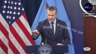 שר המלחמה האמריקאי פיט הגסת' :...