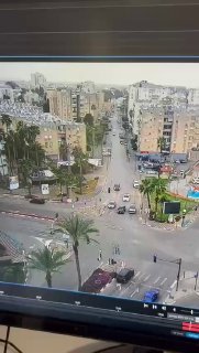 רגע נפילת הרסיס בלוד...