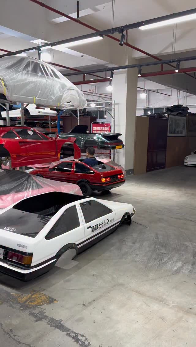 Our mini AE86 stands with @sungkangsta & @driftermovie !...