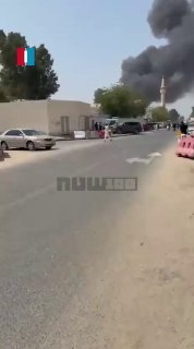 תיעוד פיצוץ באזור התעשייה של שארג'ה, העיר השלישית בגודלה...