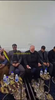 רגע הבשורה בקונסוליה האיראנית בעיראק על חיסולו של עלי...