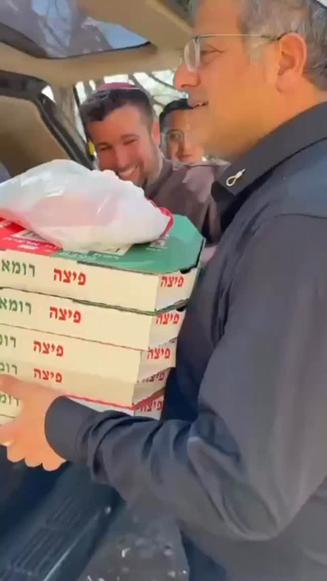 ⁨איתמר בן גביר: הגעתי לחזק ולחבק את שובאל שלי וחבריו הגיבורים...