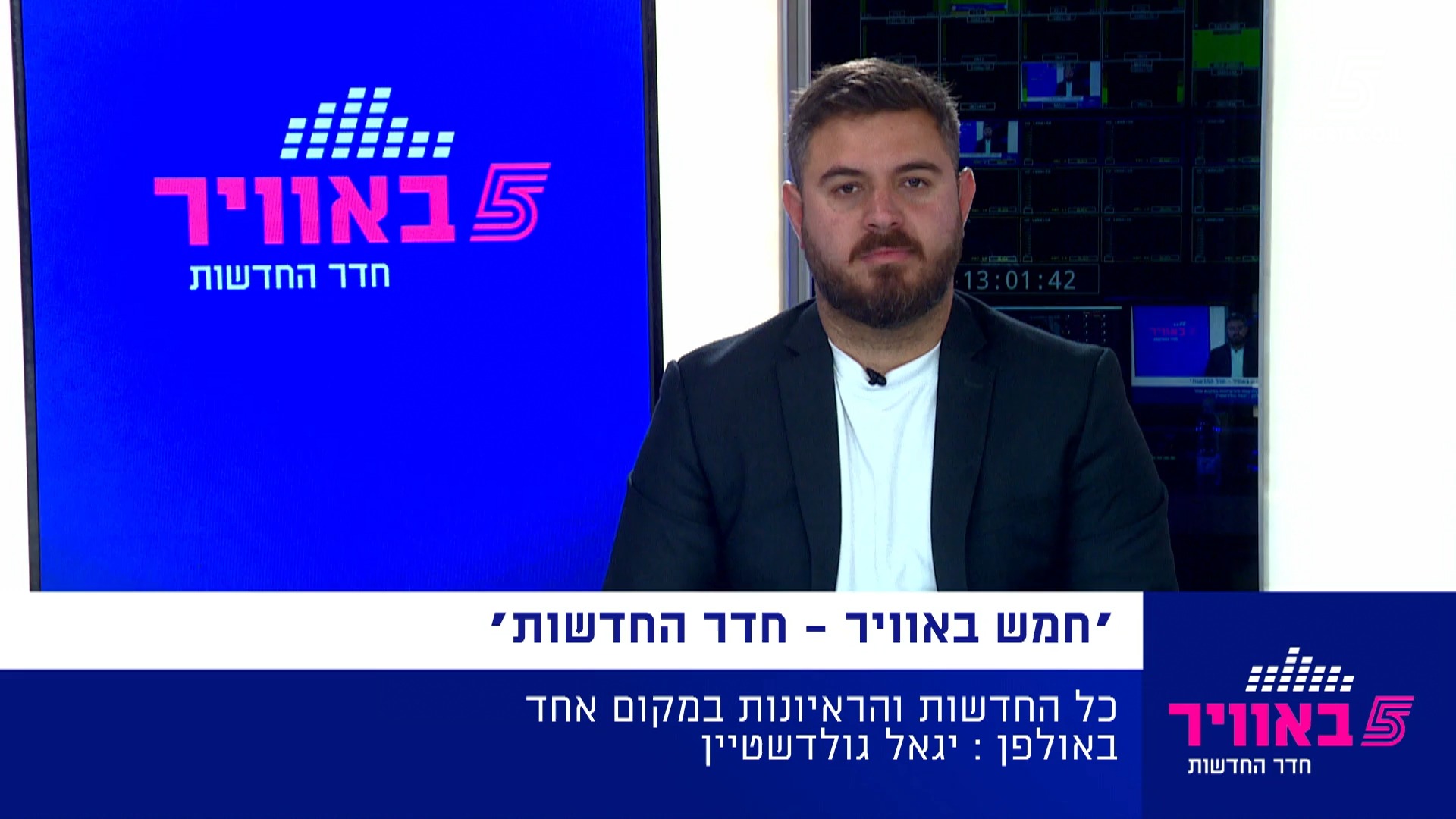 מבזק חדשות היום מתוך "חדר החדשות" 🗞️🎤🎙️...