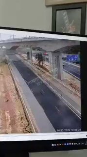 זווית נוספת לנפילת רסיס בכביש 431...