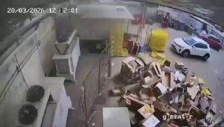 נפילת שבר יירוט במרכז...