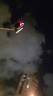 🔴"נזל נזל"- חיפה: כך נראה נפילת רסיסים של מצרר....