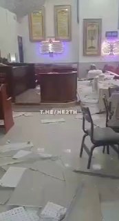 פגיעת הדף בבית כנסת בדימונה...