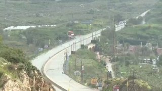 רגע תקיפת גשר אל-קאסמיה על נהר הליטני בלבנון...