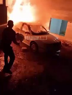 מתפרעים יהודים הגיעו לכפר דיר אל חטאב שבאזור שכם והציתו ארבעה...