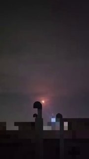 תיעוד מאיראן של טיל ששוגר הלילה וכשל....