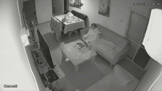 תיעוד ממצלמת בית בדימונה...