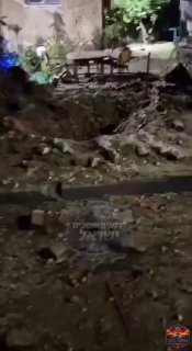 הזירה בגני תקווה. נזק ללא נפגעים...